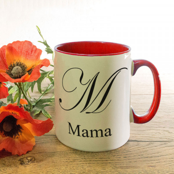 Tasse mit Wunschmotiv zum Muttertag